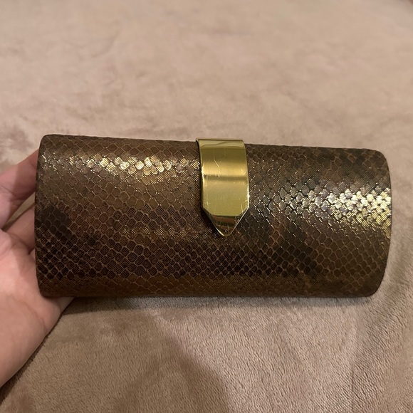 Bronze Banana Republic Clutch - Picture 1 of 5